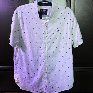 Mens Medium Hollister Short Sleeve Shirt